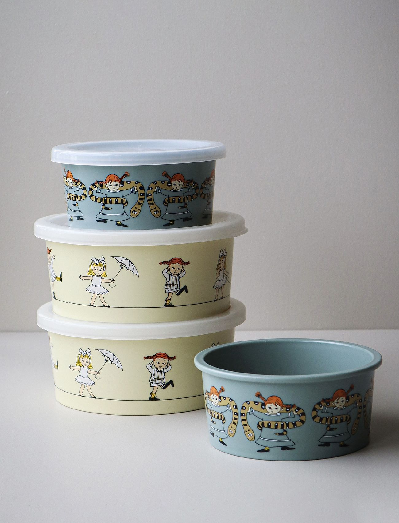 Rätt Start - Pippi Cirkus, Snackbox, 2-pack - madalaimad hinnad - multi - 1