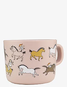 Pippi Circus, Cup with handle, pink, Rätt Start