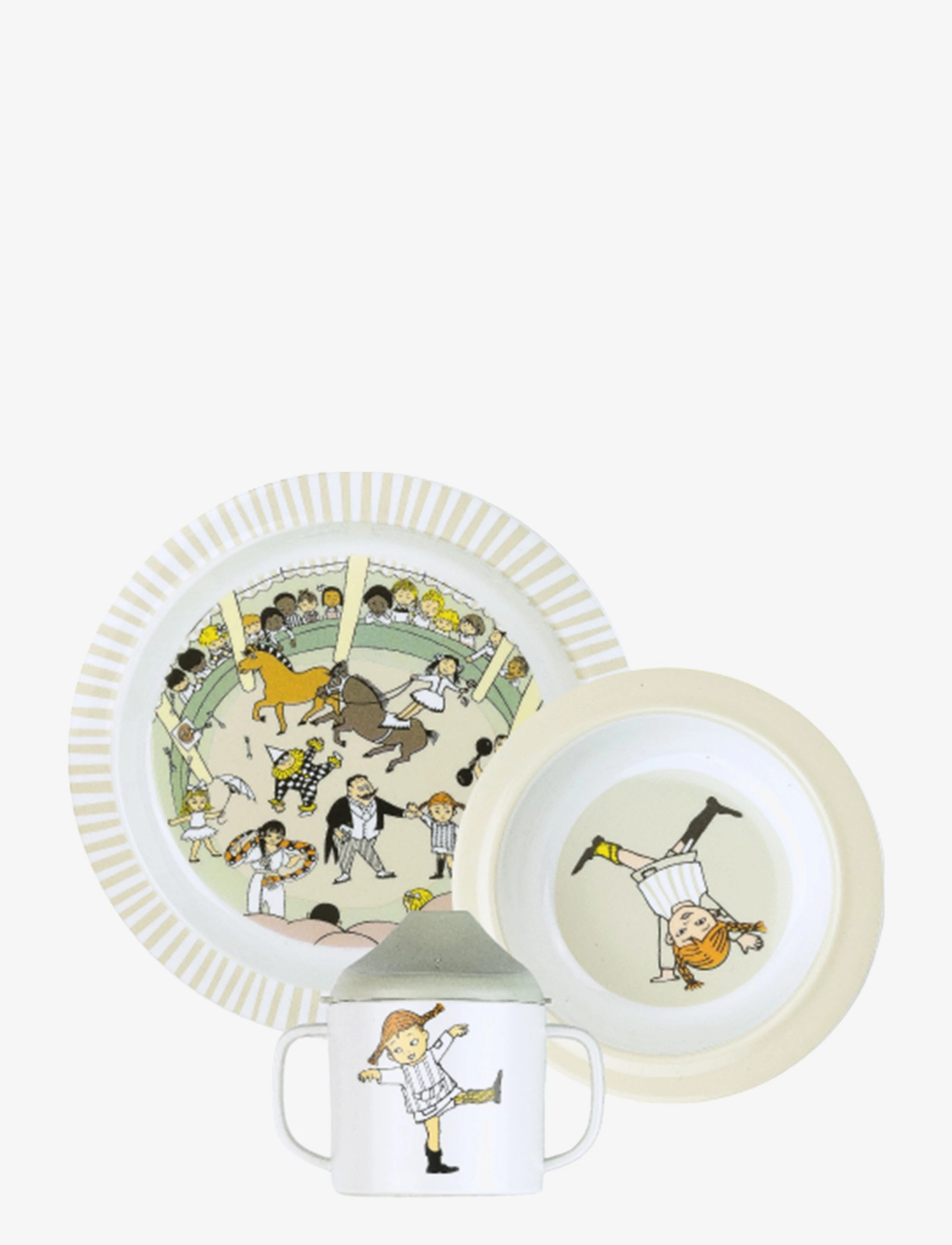 Rätt Start Pippi Circus, Gift Box, 3-pcs - 4 for 3 - MULTI / beige