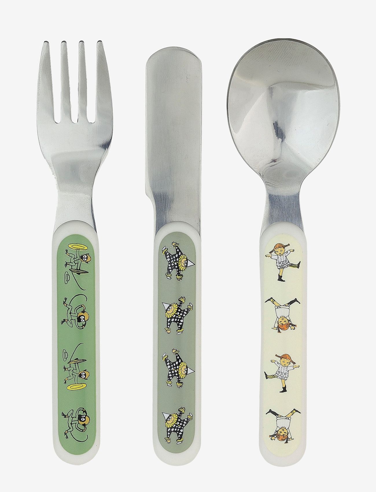 Rätt Start - Pippi Circus, Children`s Cuttlery - besteck - multi - 0