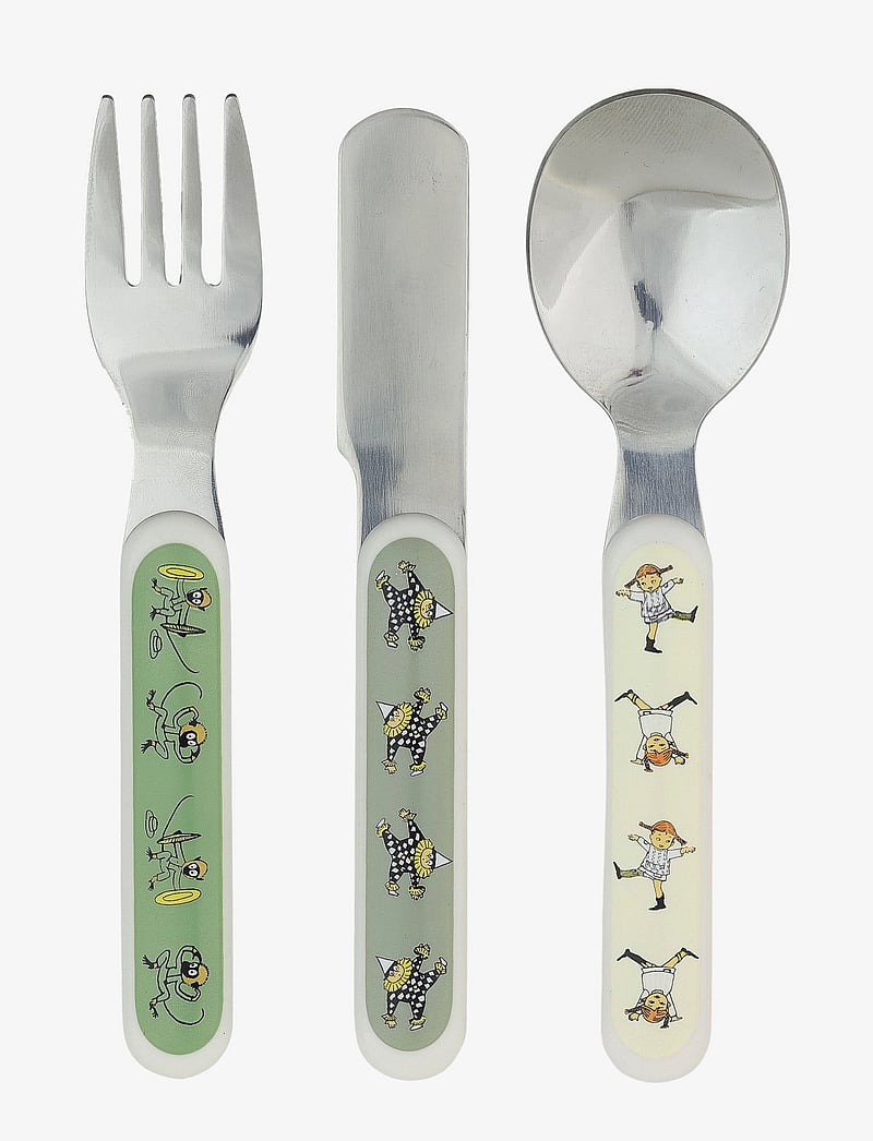 Rätt Start - Pippi Circus, Children`s Cuttlery - besteck - multi - 0