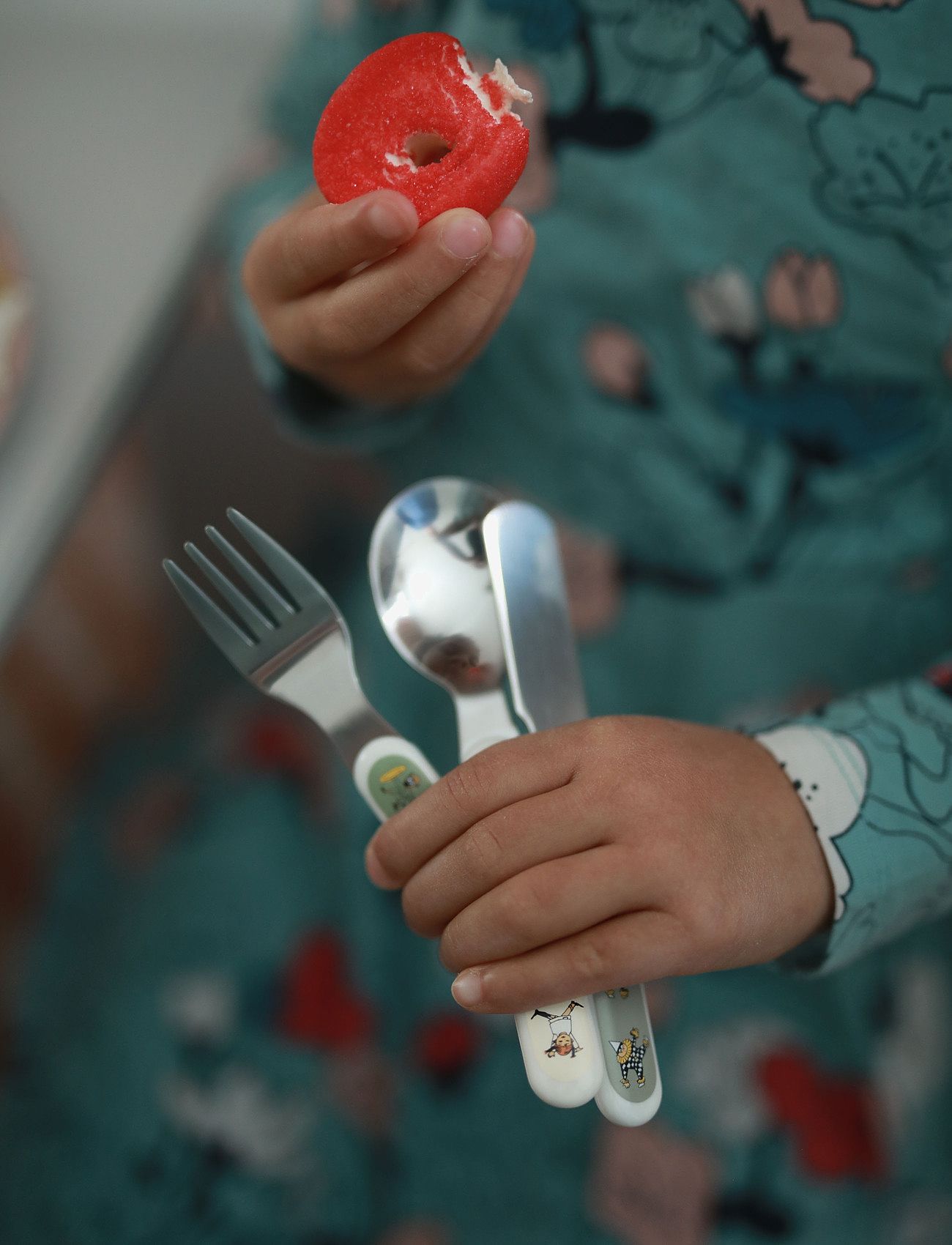 Rätt Start - Pippi Circus, Children`s Cuttlery - besteck - multi - 3