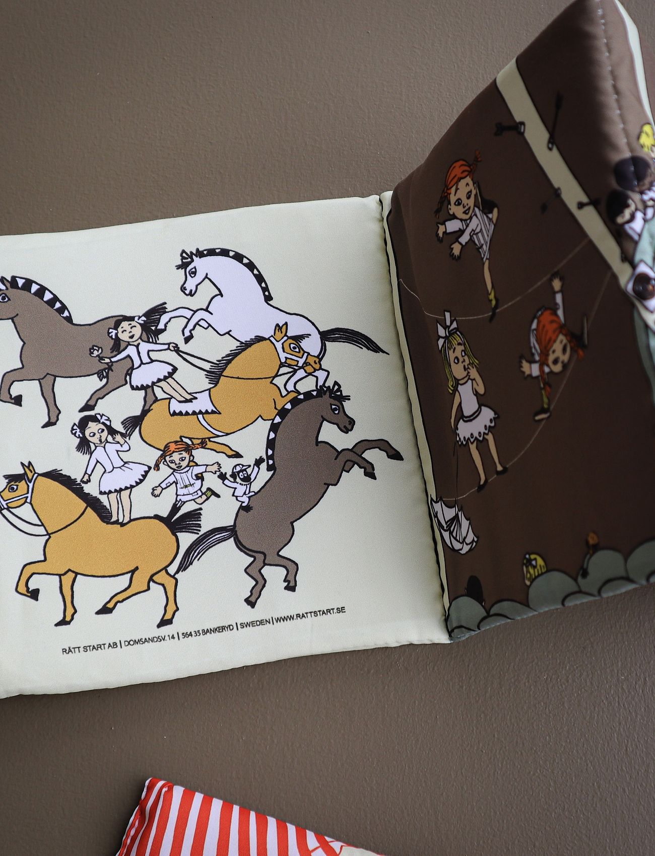 Rätt Start - Pippi Circus, Soft Book - raamatud beebidele - multi - 3