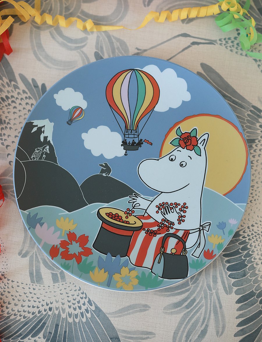 Rätt Start - Moomin Festivities, Flat Plate - teller - multi - 1