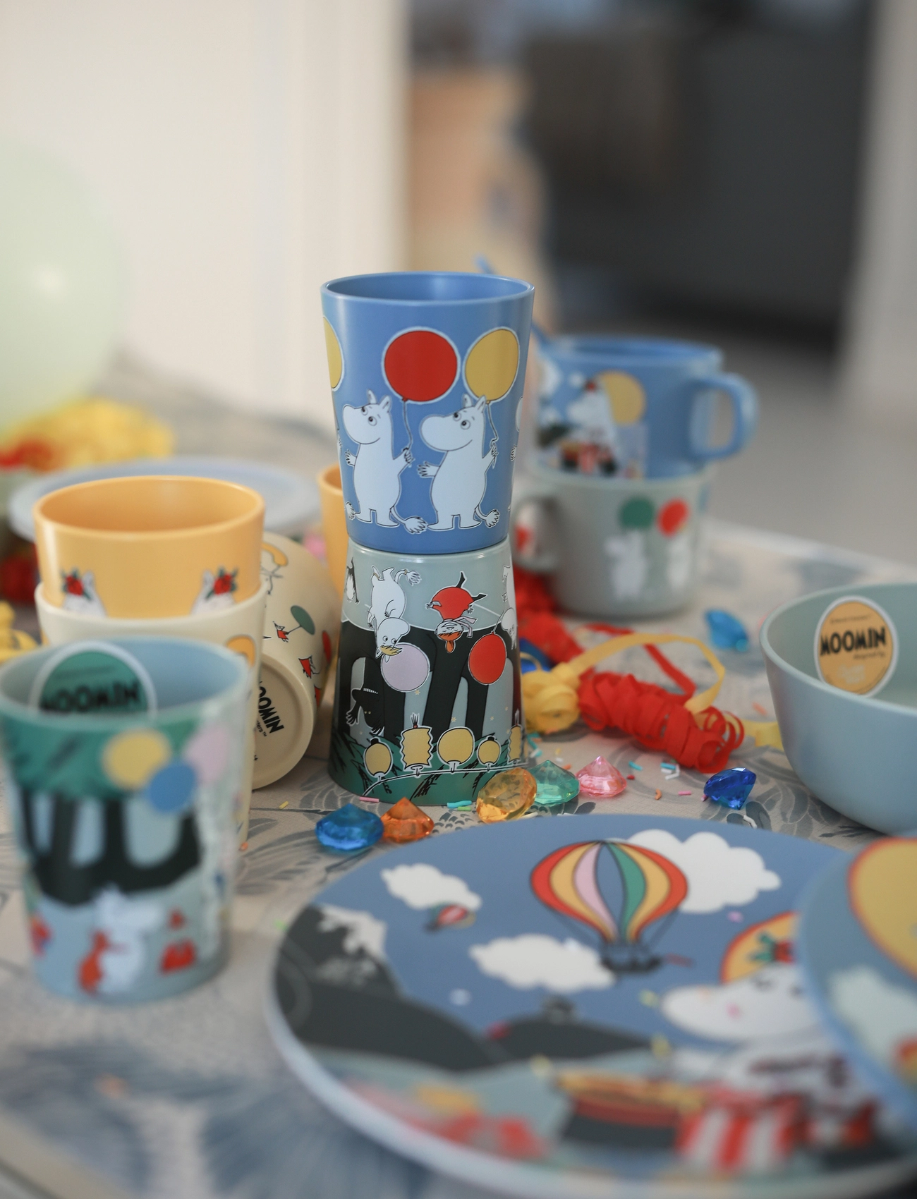 Rätt Start - Moomin Festivities, Flat Plate - Šķīvji - multi - 2