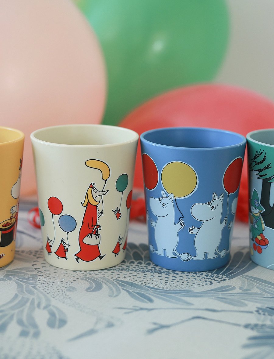 Rätt Start - Moomin Festivities, Collector`s Set Mugs, 4-pack - tassid ja kruusid - multi - 1
