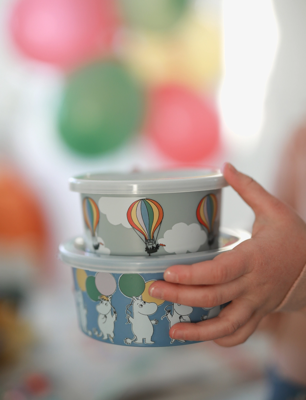 Rätt Start - Moomin Festivities, Snackbox, 2-pack - madkasser - multi - 1