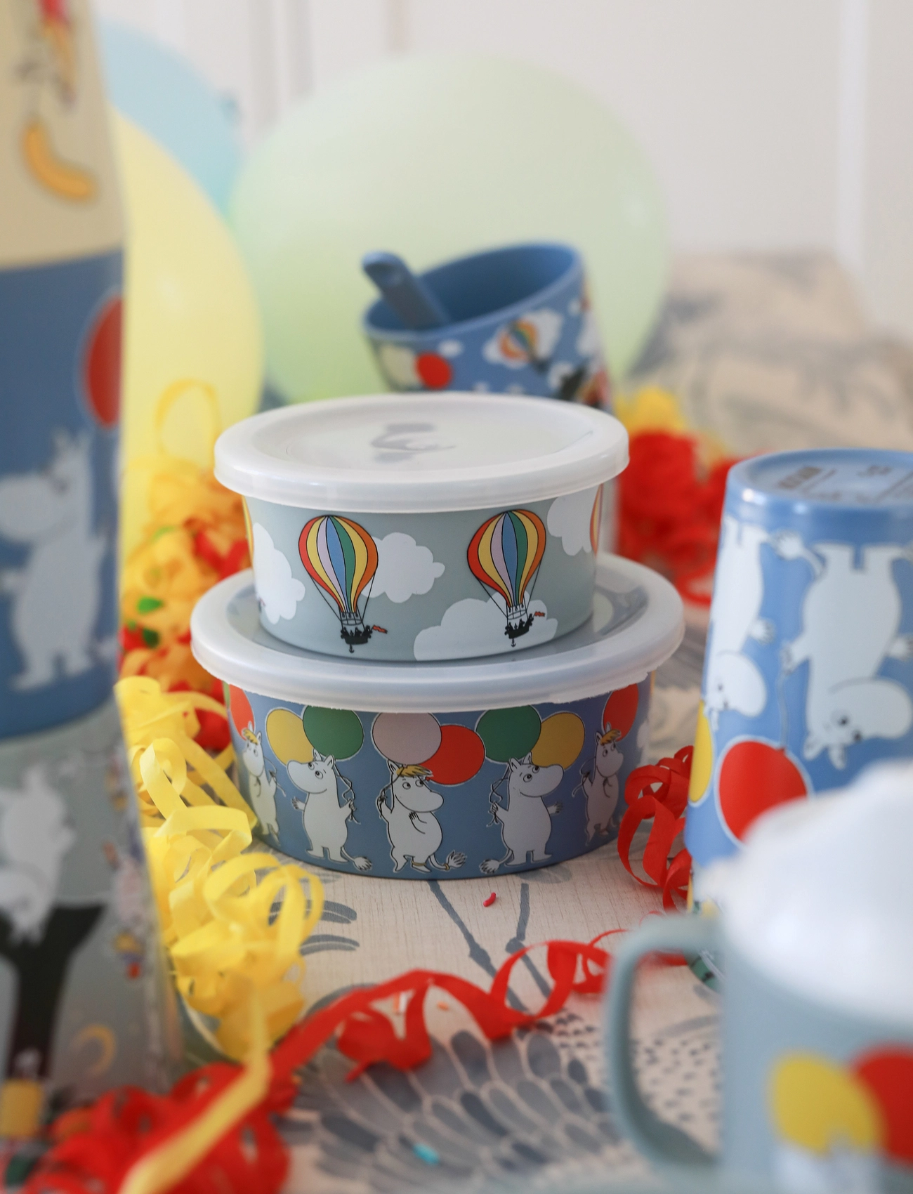 Rätt Start - Moomin Festivities, Snackbox, 2-pack - madkasser - multi - 2