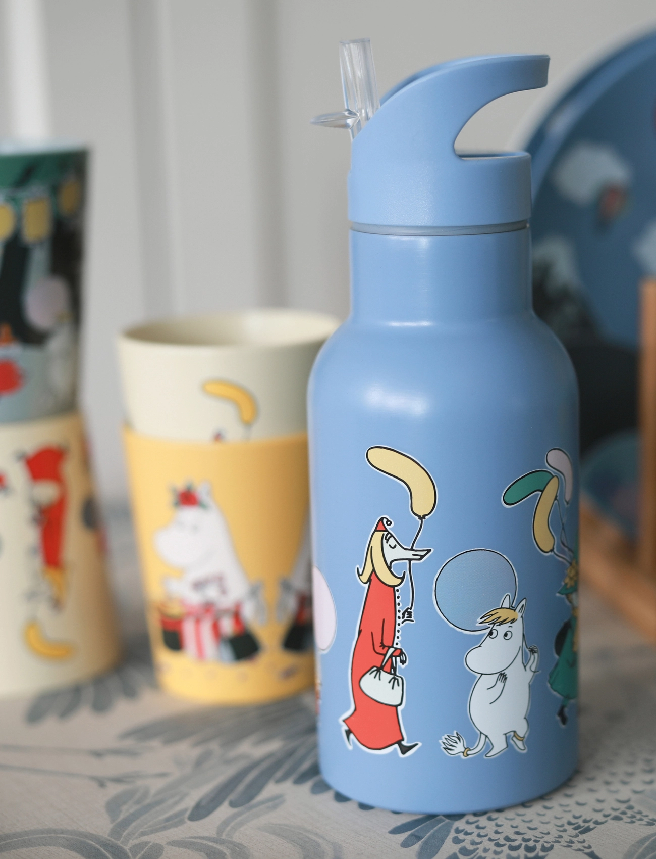 Rätt Start - Moomin Festivities, Water bottle - multi - 2