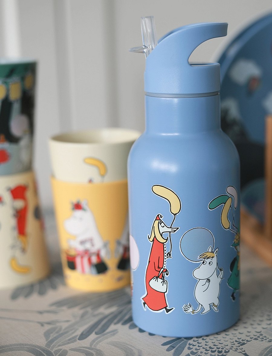 Rätt Start - Moomin Festivities, Water bottle - multi - 2