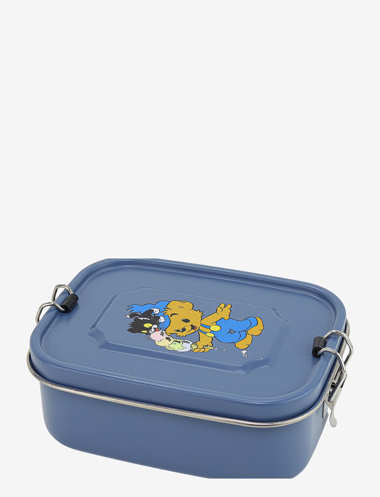 Rätt Start - Bamse, Lunchbox in tinplate, petrol-blue - laveste priser - petrol blue - 0