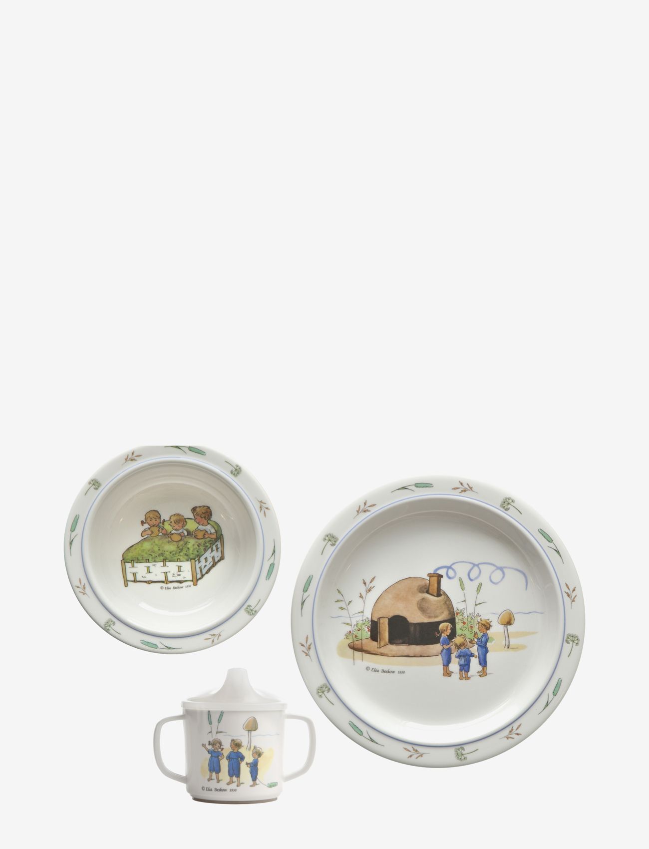 Rätt Start - Elsa Beskow Hat cottage, giftbox, 3 pcs - multi - 0