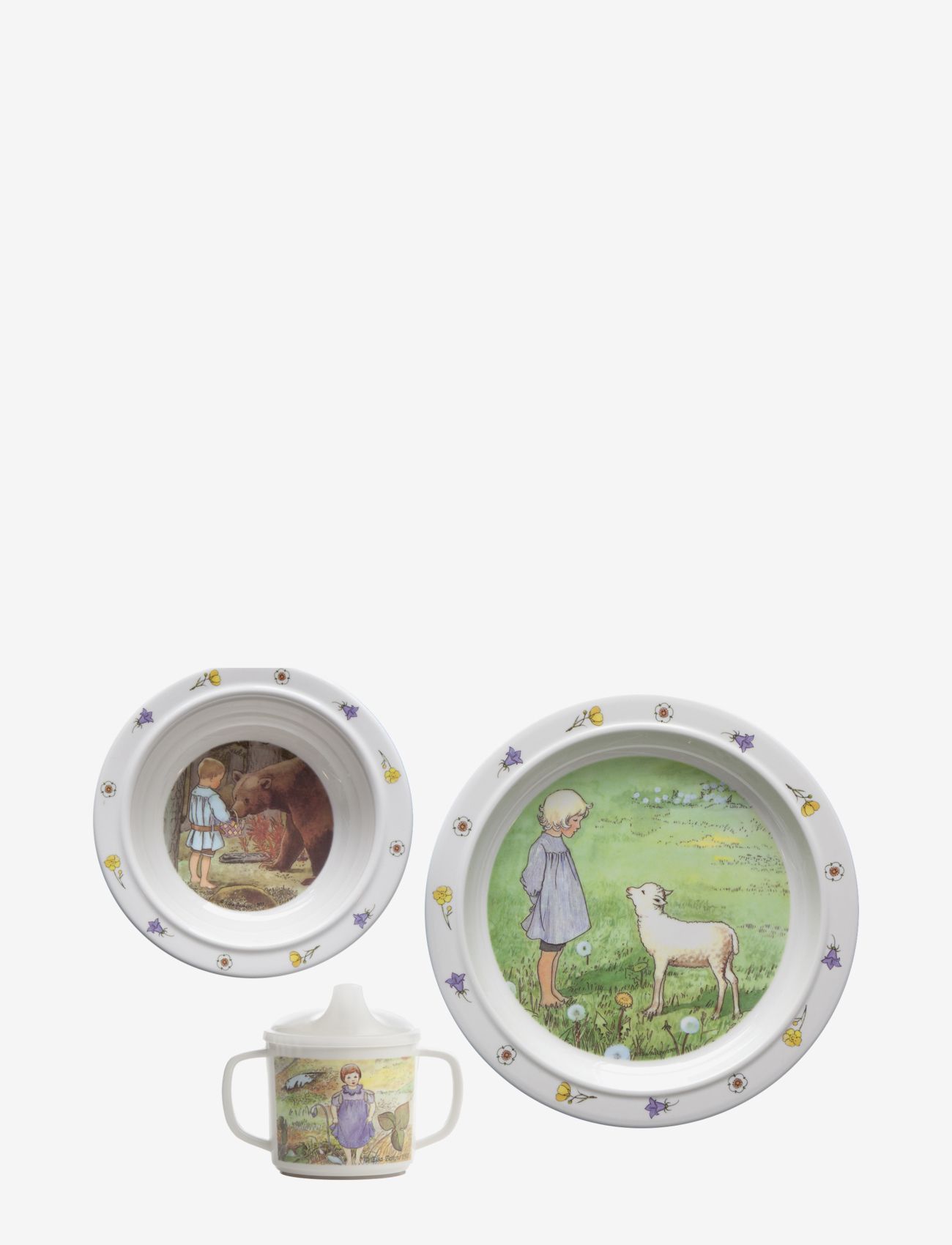Rätt Start - Elsa Beskow Swedish children`s songs, giftbox, 3 pcs - multi - 0