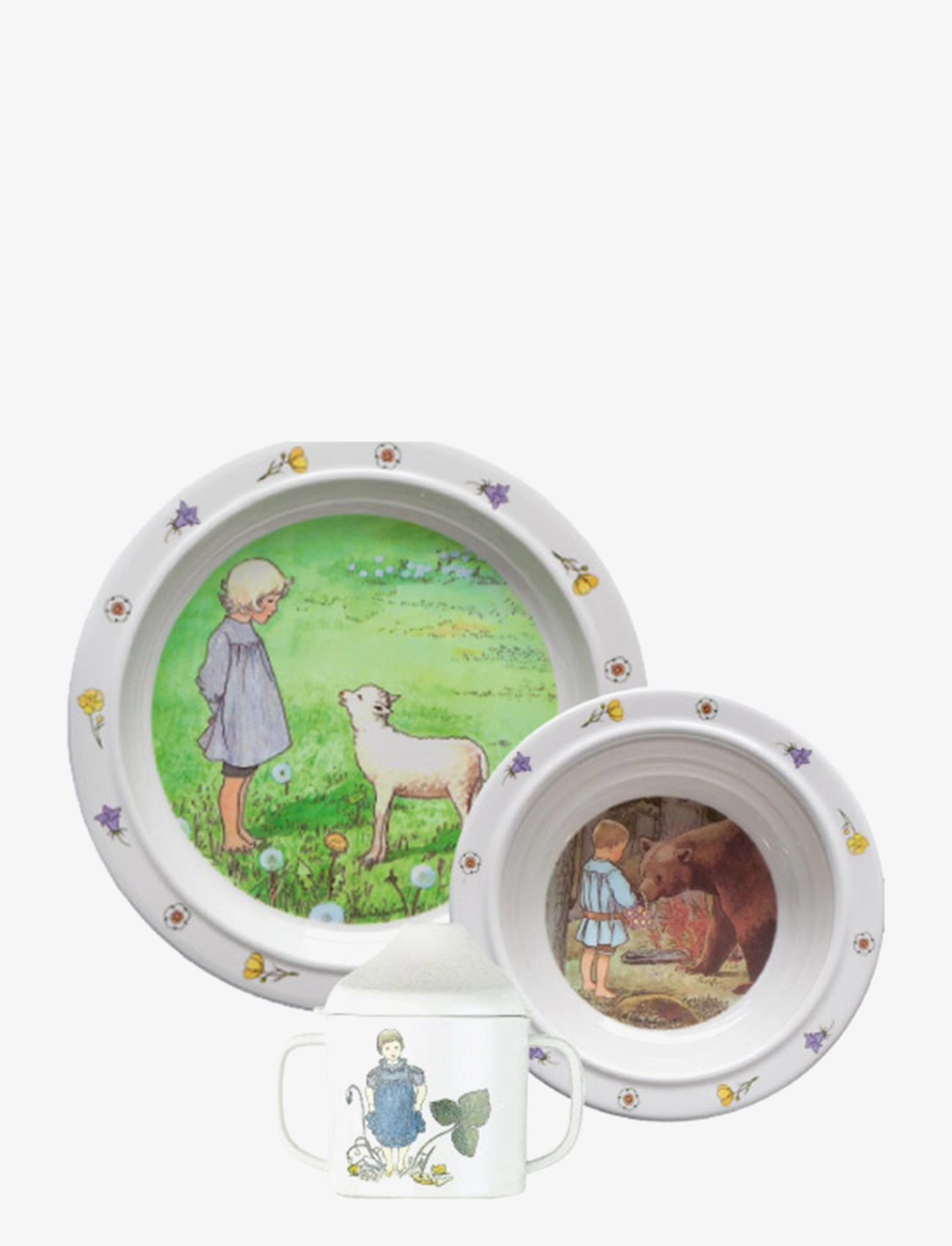 Rätt Start - Elsa Beskow Swedish children`s songs, giftbox, 3 pcs - multi - 1