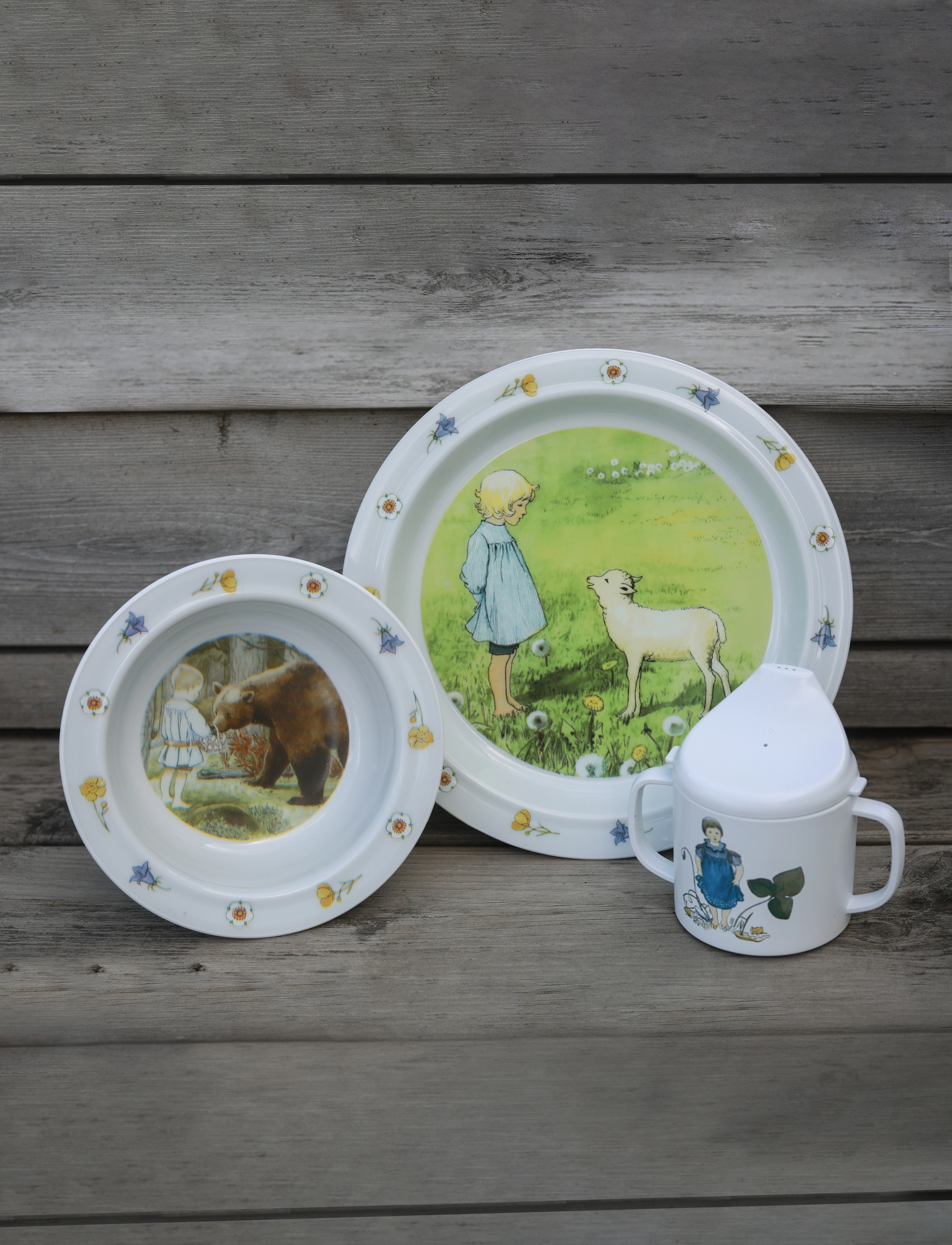 Rätt Start - Elsa Beskow Swedish children`s songs, giftbox, 3 pcs - multi - 3