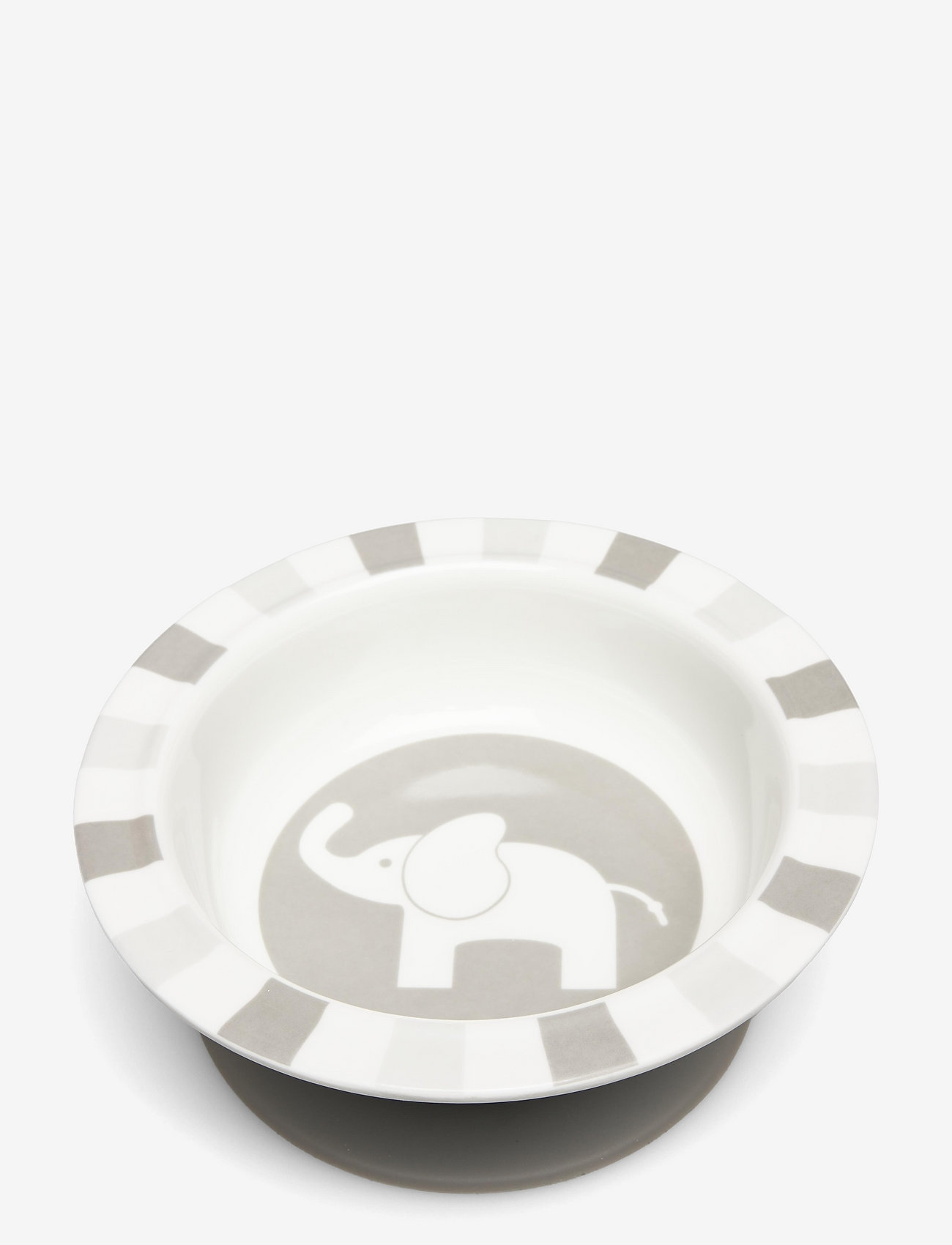 Rätt Start - Elephant, bowl and cup, blue - Õhtusöögikomplektid - grey - 2