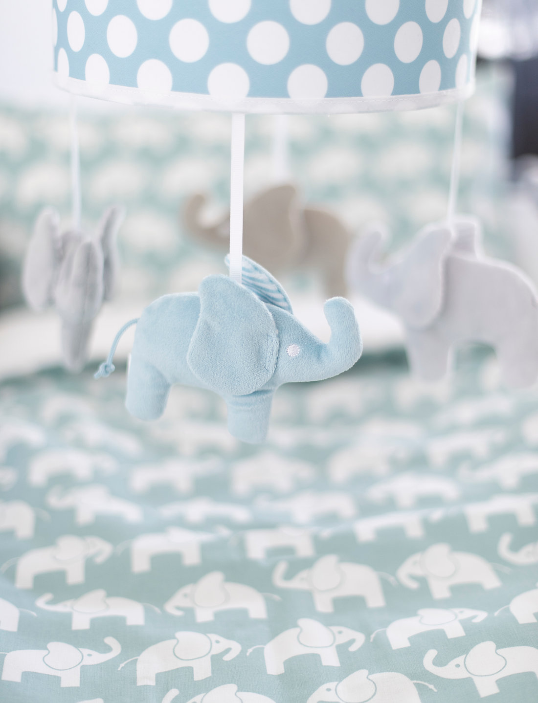 Rätt Start - Elephant ECO, bed set, stroller/cot, grey - voodiriiete komplektid - blue - 0