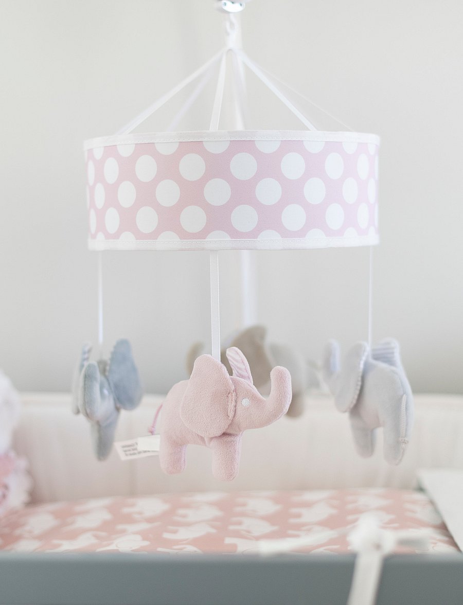 Rätt Start - Elephant ECO, bed set, stroller/cot, pink - bettwäsche-set - pink - 0