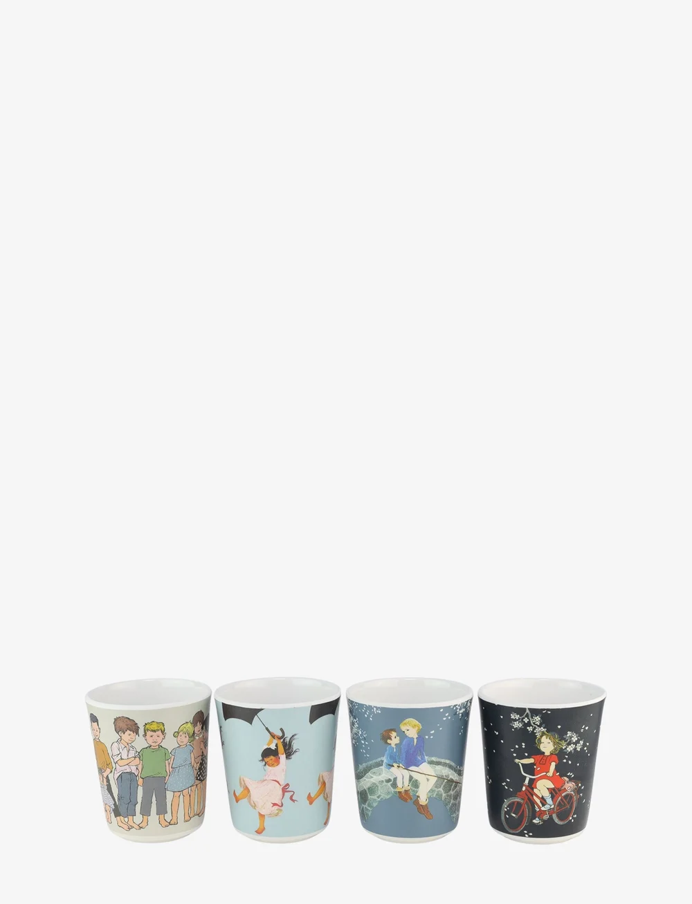Rätt Start - Astrid, Collector`s Set Mugs, 4-pack - tassen & becher - multi - 1