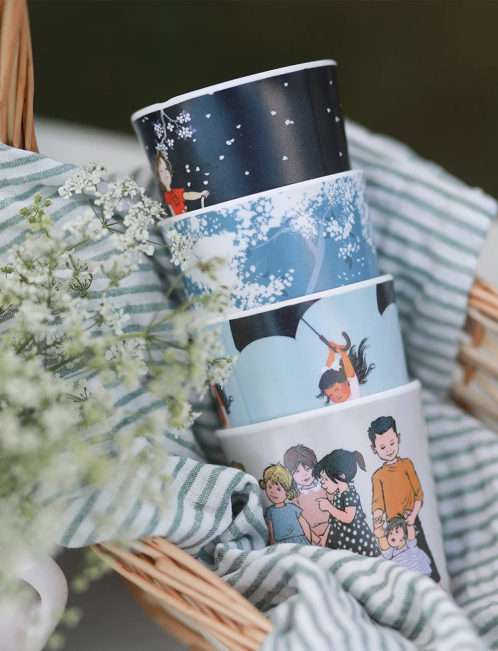 Rätt Start - Astrid, Collector`s Set Mugs, 4-pack - tassen & becher - multi - 0