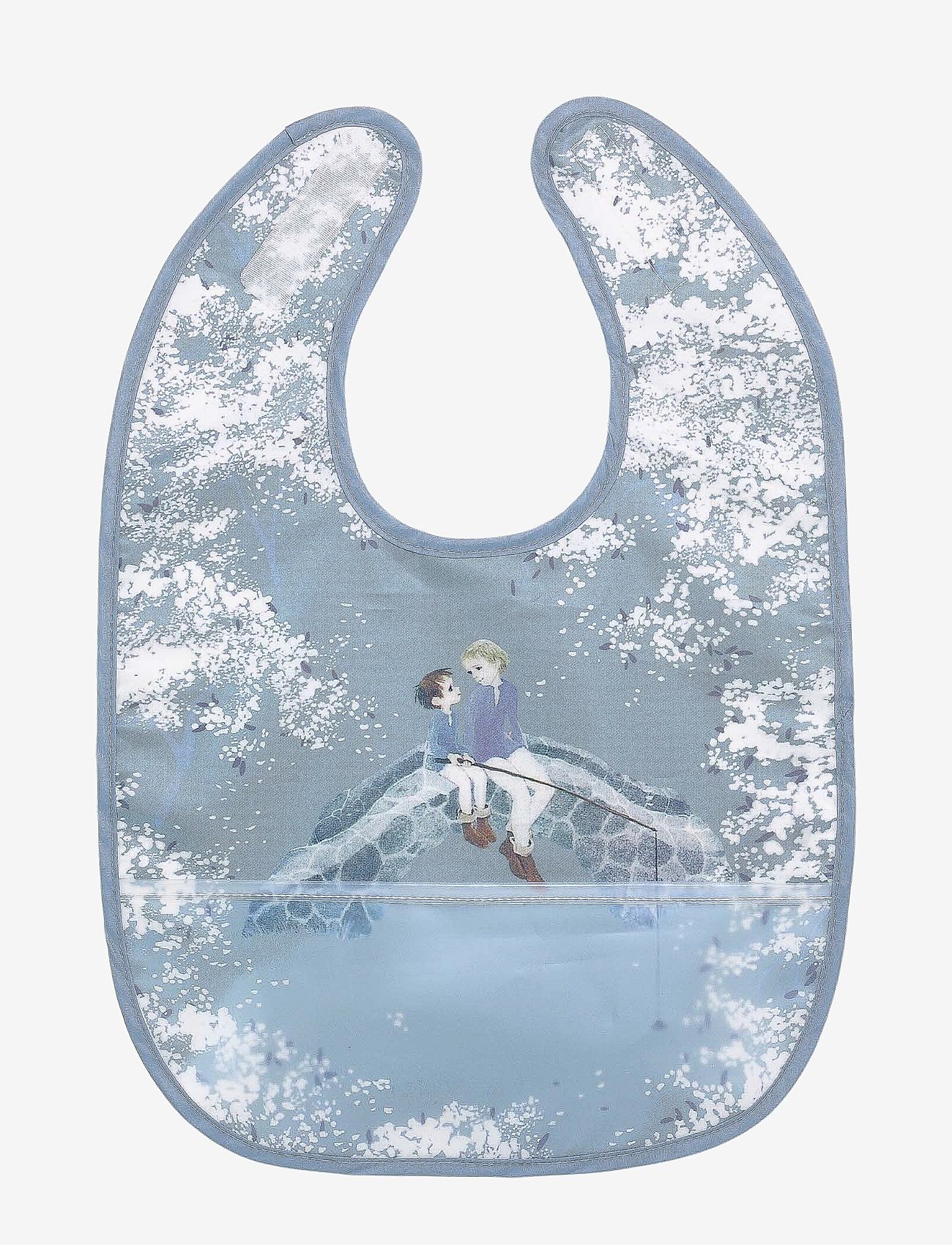 Rätt Start - The Brothers Lionheart, Bib (cherry valley) - Šliaužtinukai be rankovių - white/blue - 0