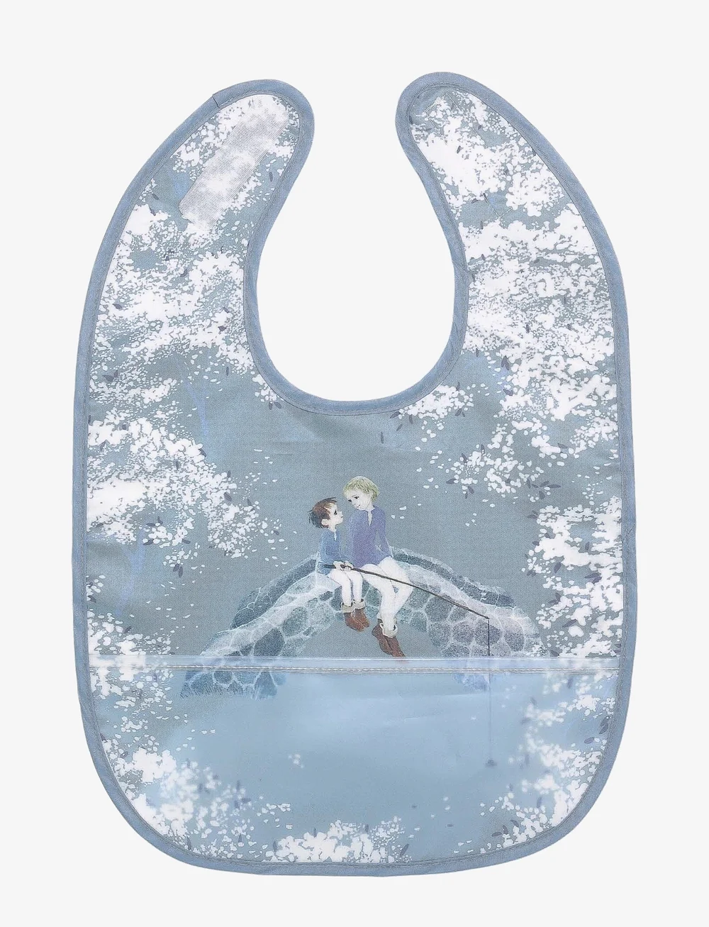 Rätt Start - The Brothers Lionheart, Bib (cherry valley) - varrukateta pudipõlled - white/blue - 0