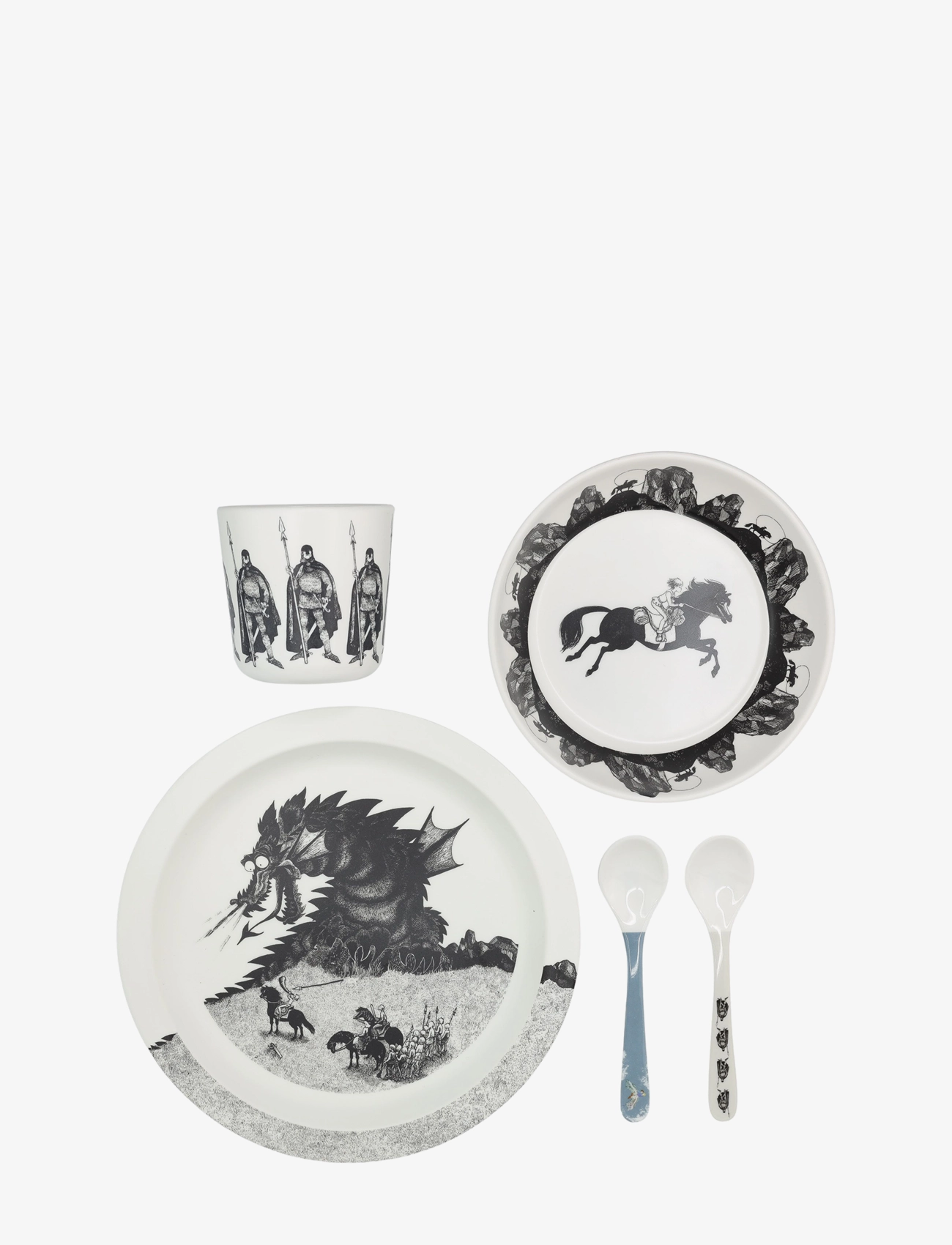 Rätt Start The Brothers Lionheart, Giftset, 5-pcs - Söögiaeg - MULTI / multi