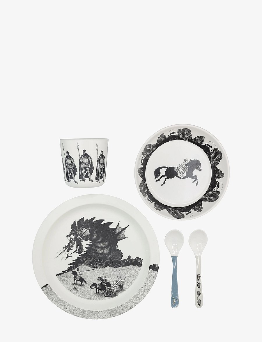 Rätt Start - The Brothers Lionheart, Giftset, 5-pcs - Õhtusöögikomplektid - multi - 1