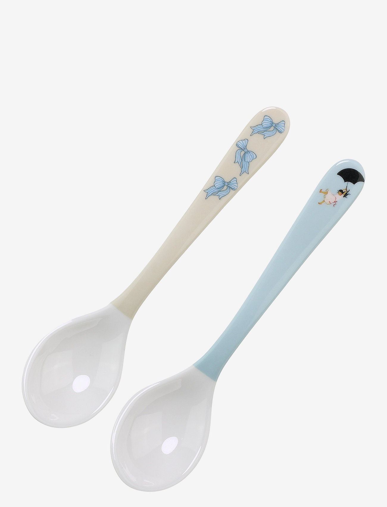 Rätt Start - Madicken, Spoons, 2-pack - madalaimad hinnad - white/blue - 0