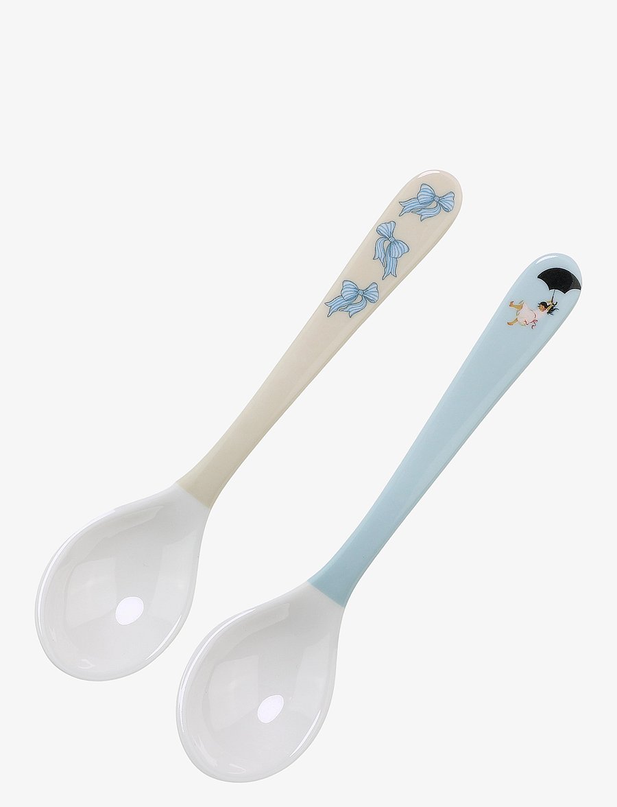 Rätt Start - Madicken, Spoons, 2-pack - besteck - white/blue - 0