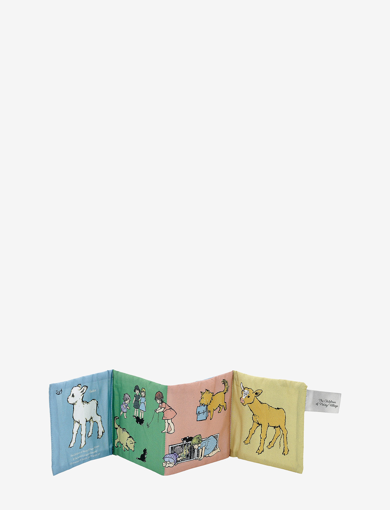 Rätt Start - The Children of Noisy Village, Soft Book - interaktivt legetøj - multi - 2