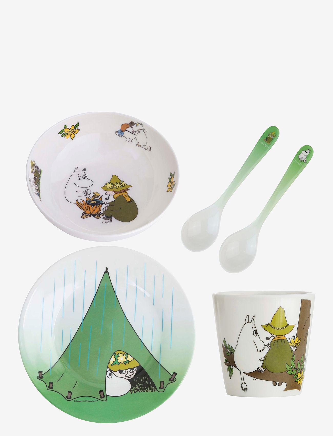 Rätt Start - Moomin Camping, giftset, 5 pcs - de laveste prisene - multi - 0