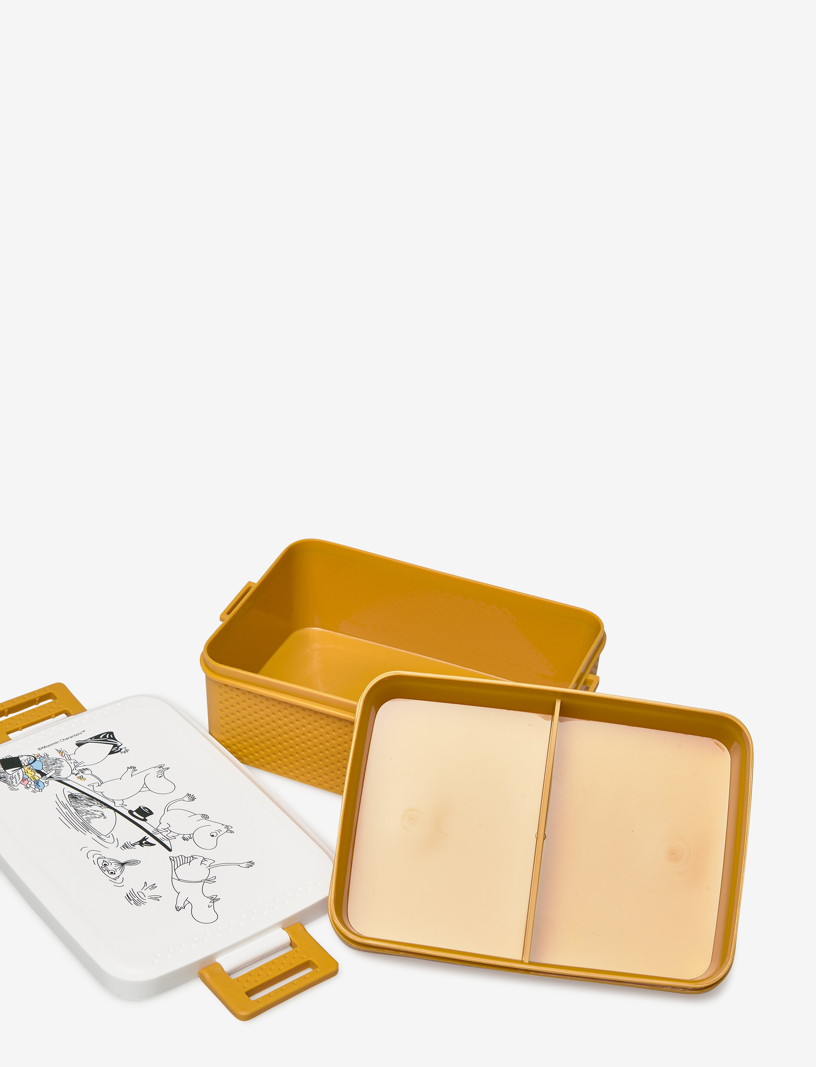Rätt Start - Moomin, lunchbox, yellow - alhaisimmat hinnat - yellow - 1