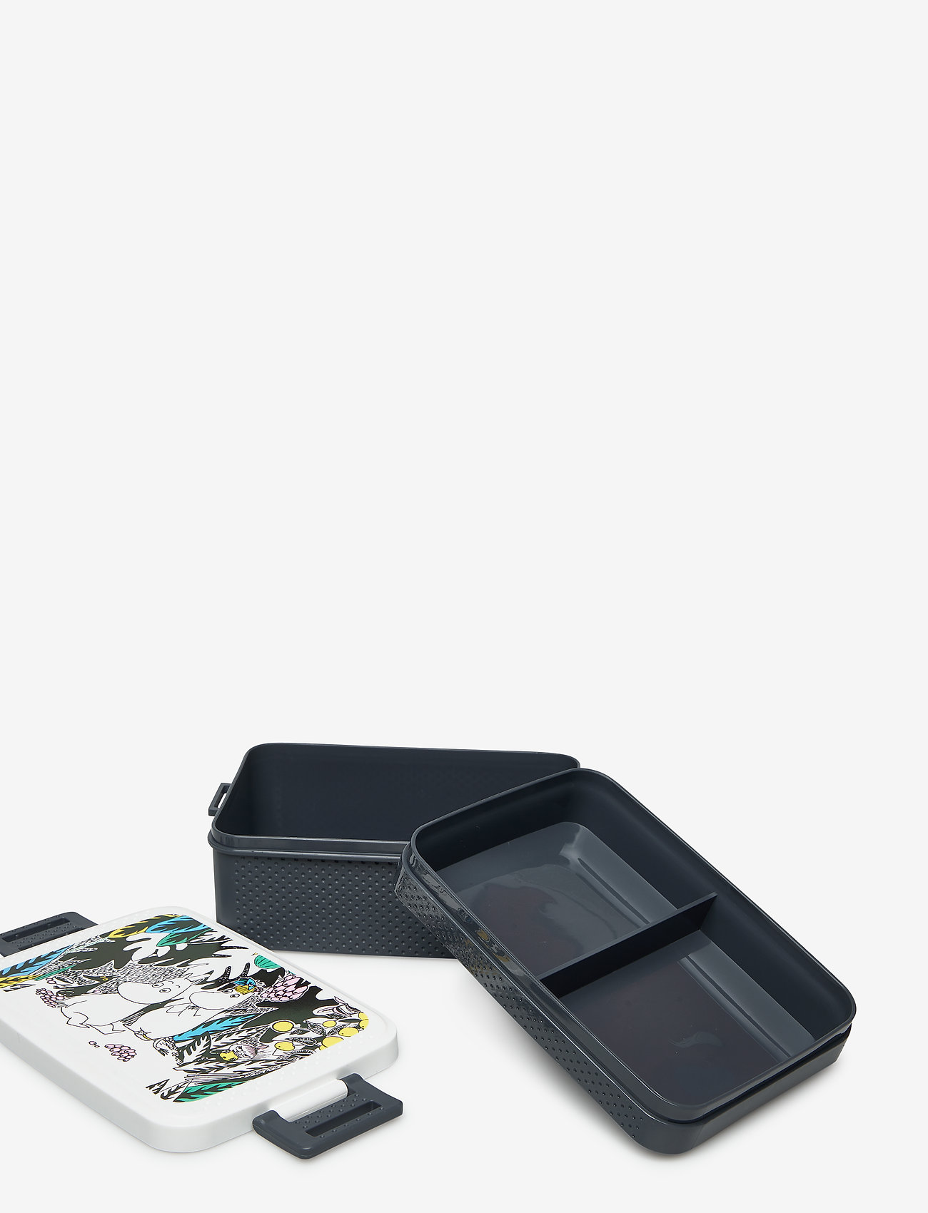 Rätt Start - Moomin, lunchbox, grafit - lõunasöögikarbid - grey - 1