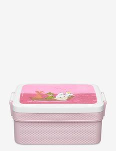 Moomin, lunchbox, pink, Rätt Start