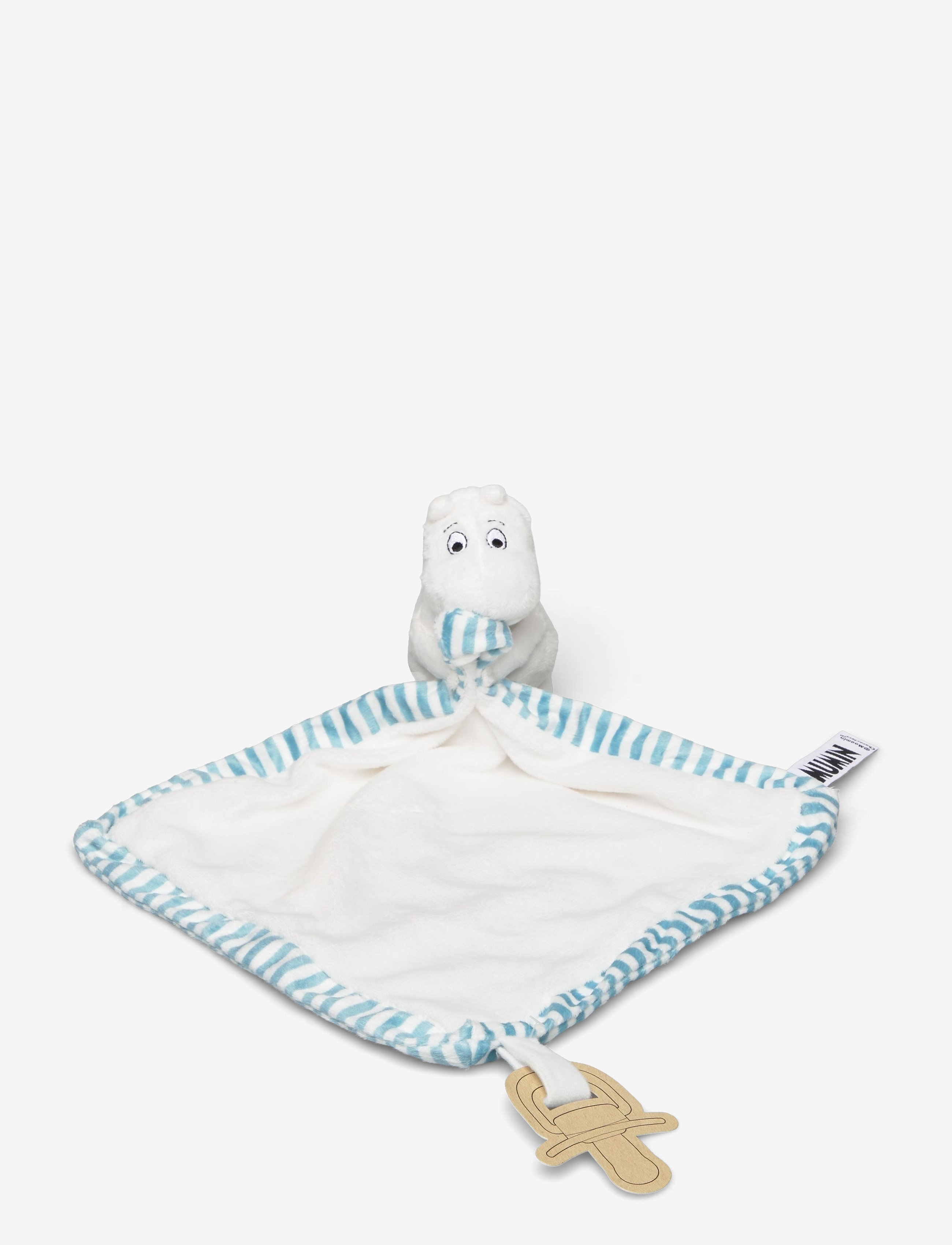 Rätt Start Moomin, cuddle blanket, blue - 4 for 3 - BLUE / white