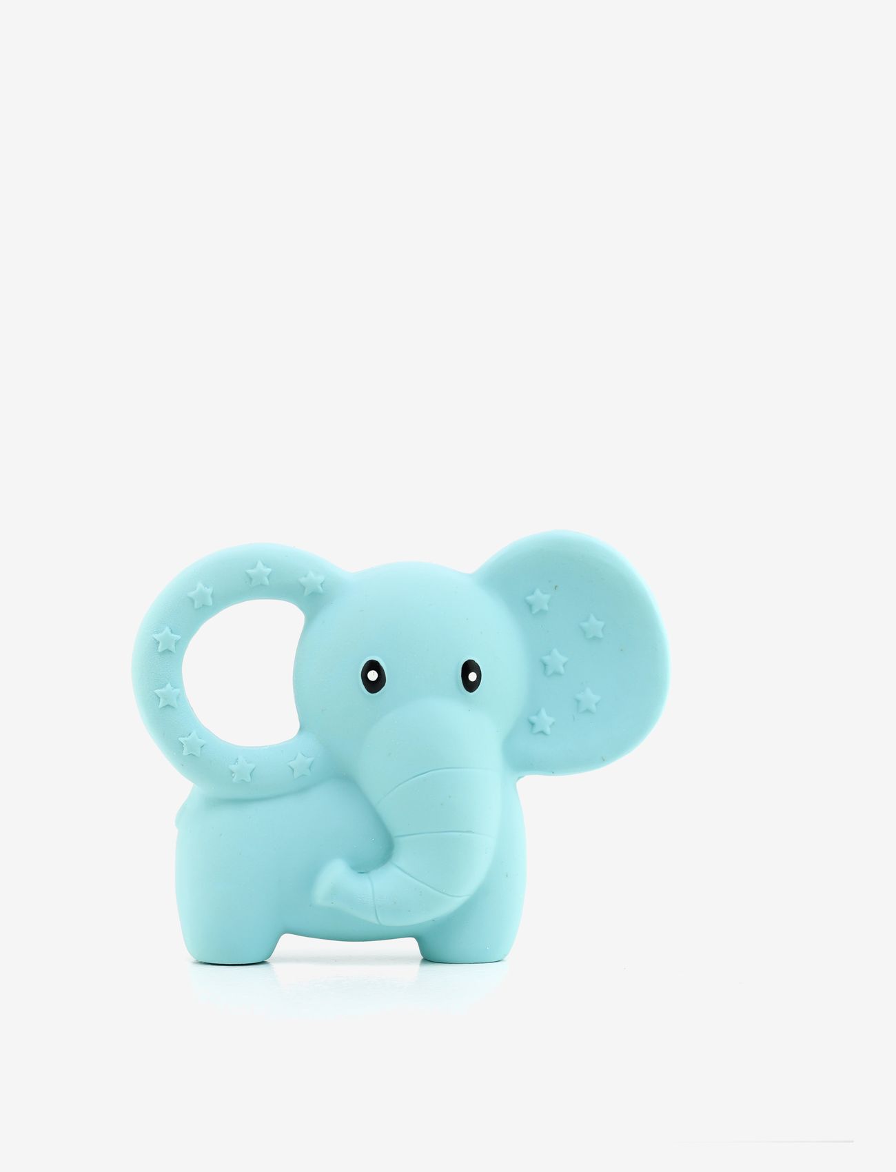 Rätt Start - Natural rubber teether, elephant - blue - 0