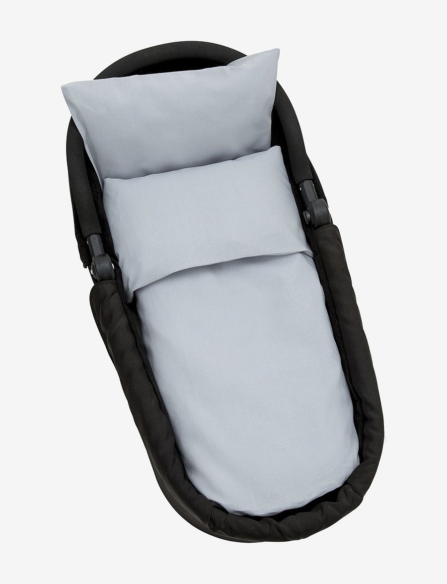 Rätt Start - ECO, bed set, stroller/cot, grey - kinderwagen-accessoires - grey - 0