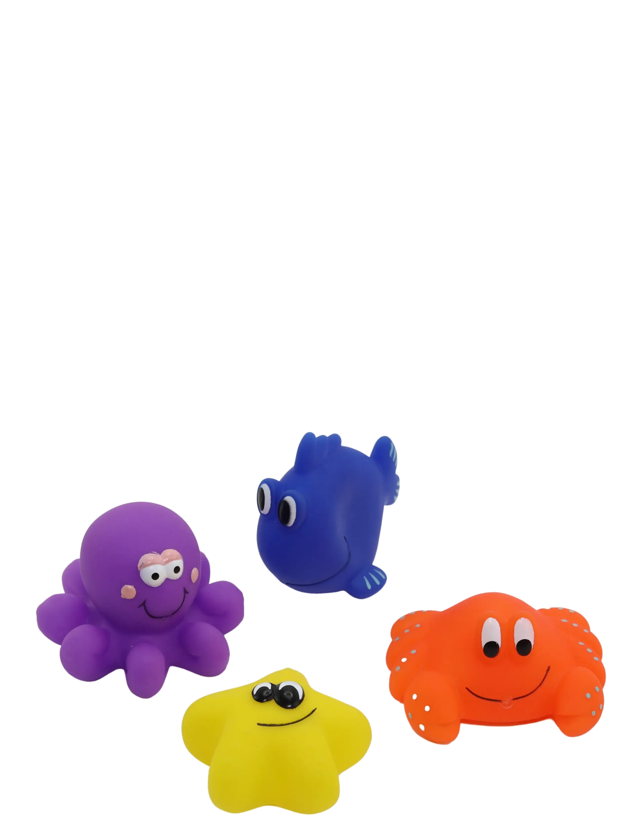 Rätt Start Badleksaker, Sjödjur, 4-pack - Leksaker - MULTI / multi