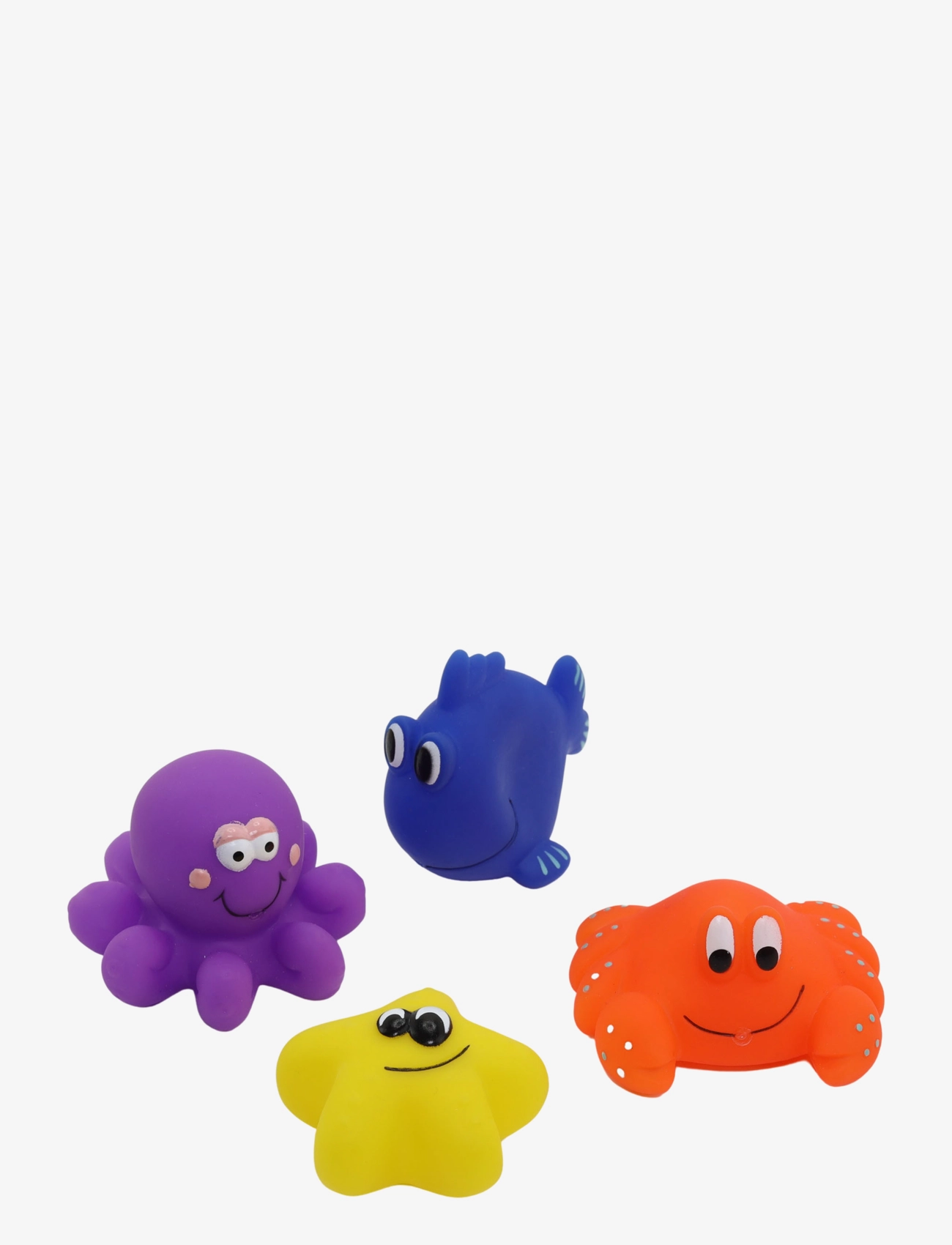 RÄTT START Bathtoys, Sea Animals, 4-Pack Patterned - One Size - Kinder