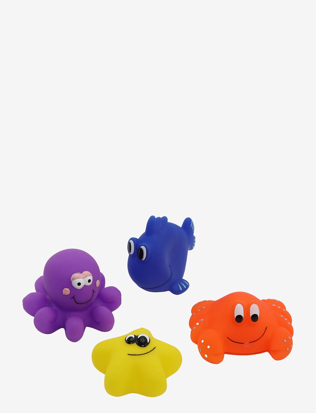 Rätt Start - Bathtoys, Sea Animals, 4-pack - bad - multi - 1