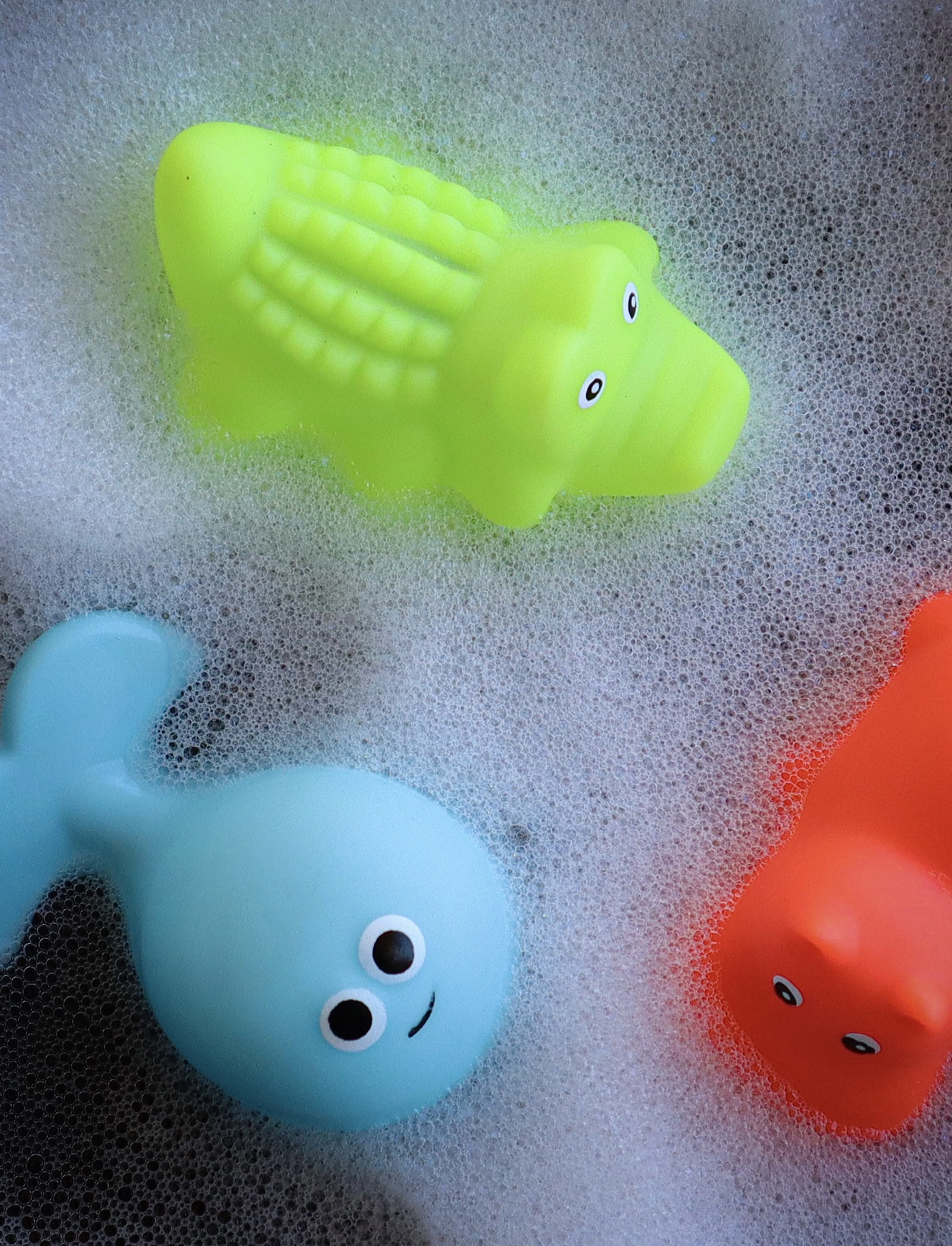 Rätt Start - Bathtoys, Animal Family, 3-pack - baðtími - multi - 3