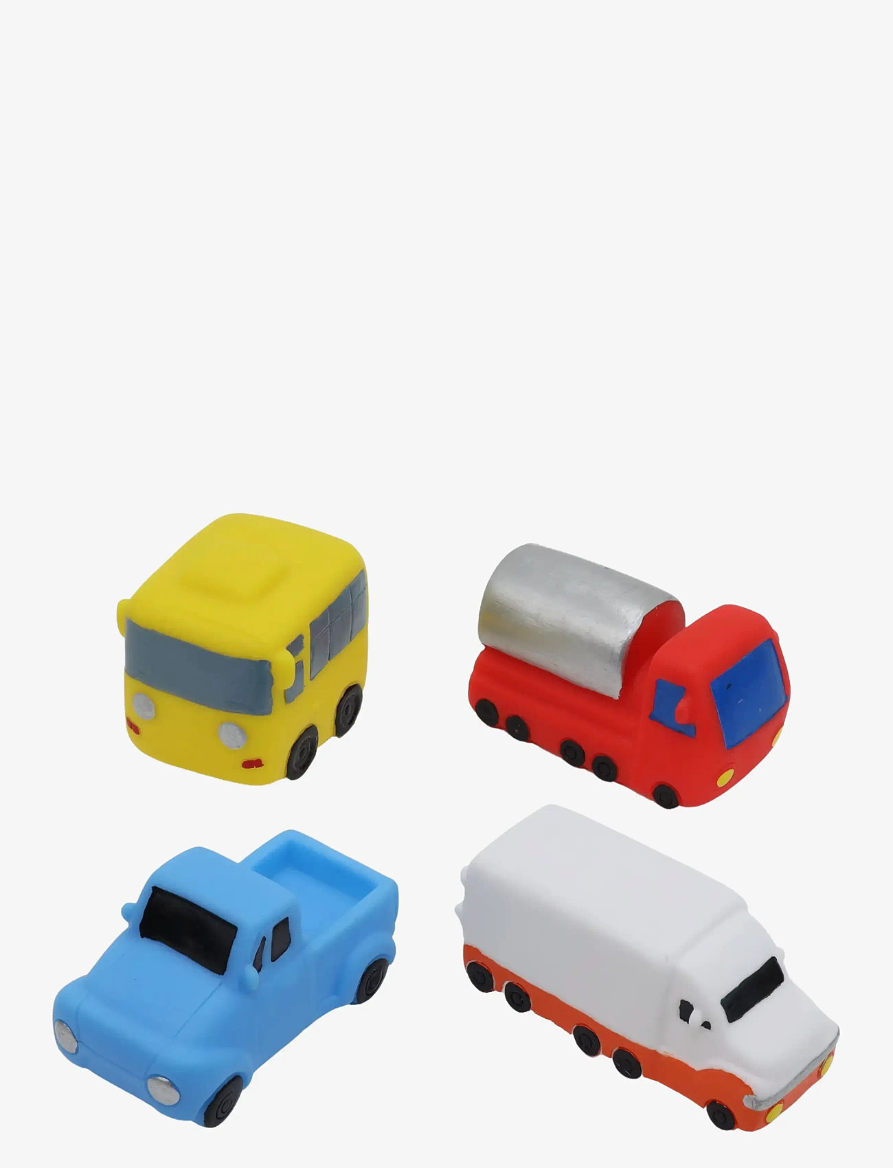 Rätt Start - Bathtoys, Cars, 4-pack - bade - multi - 1