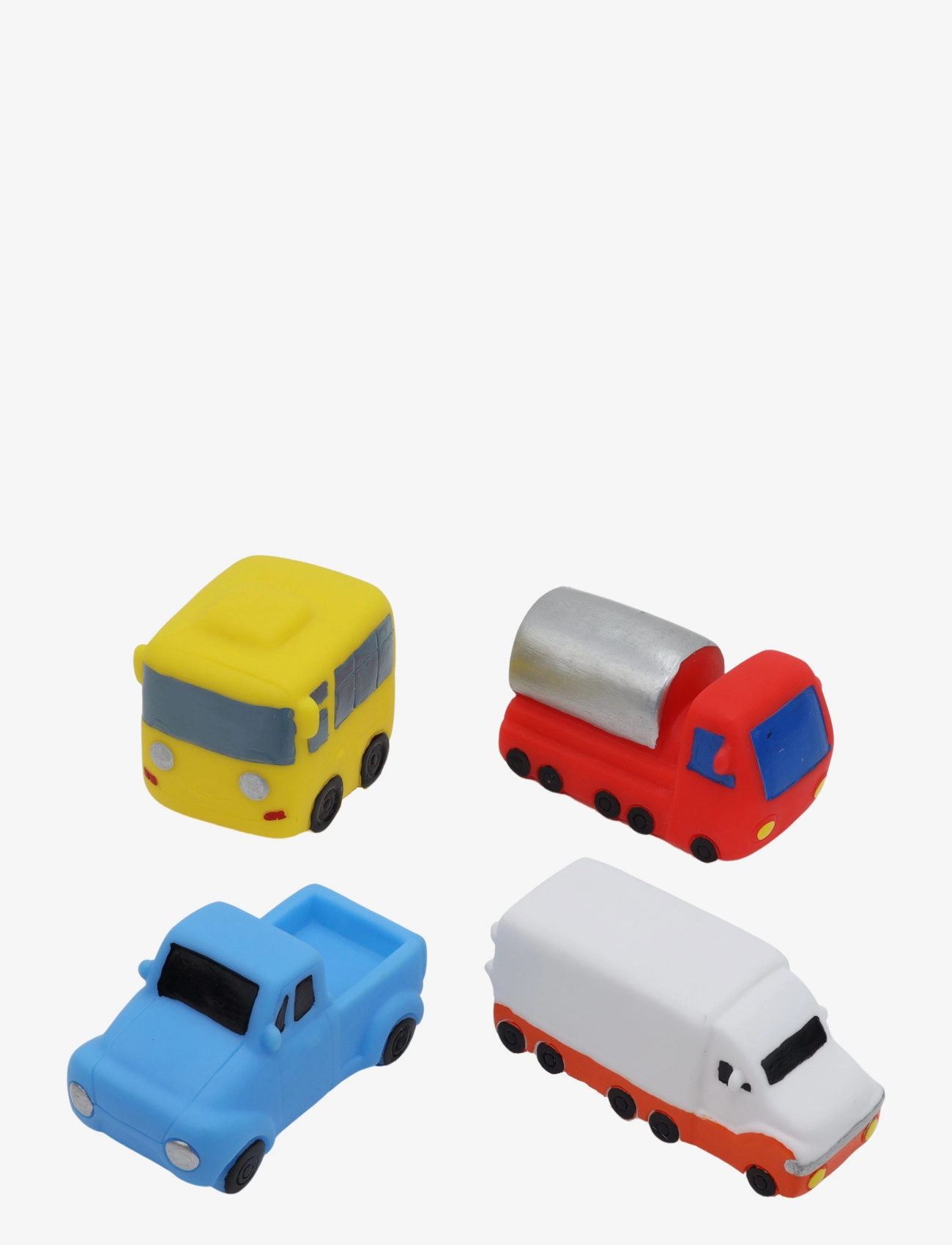Rätt Start - Bathtoys, Cars, 4-pack - baðtími - multi - 2