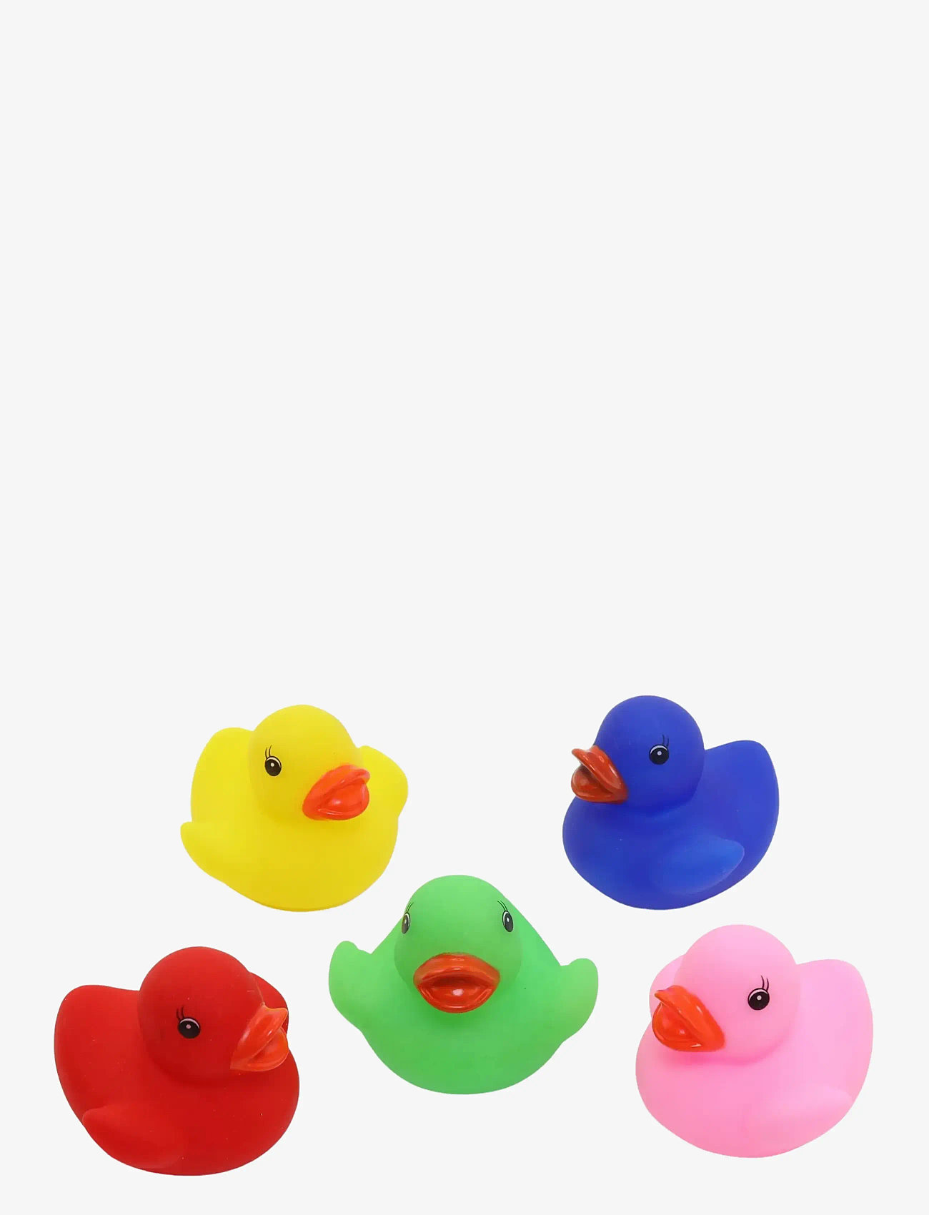 Rätt Start - Bathtoys, Rainbow Ducks, 5-pack - badelegetøj - multi - 0