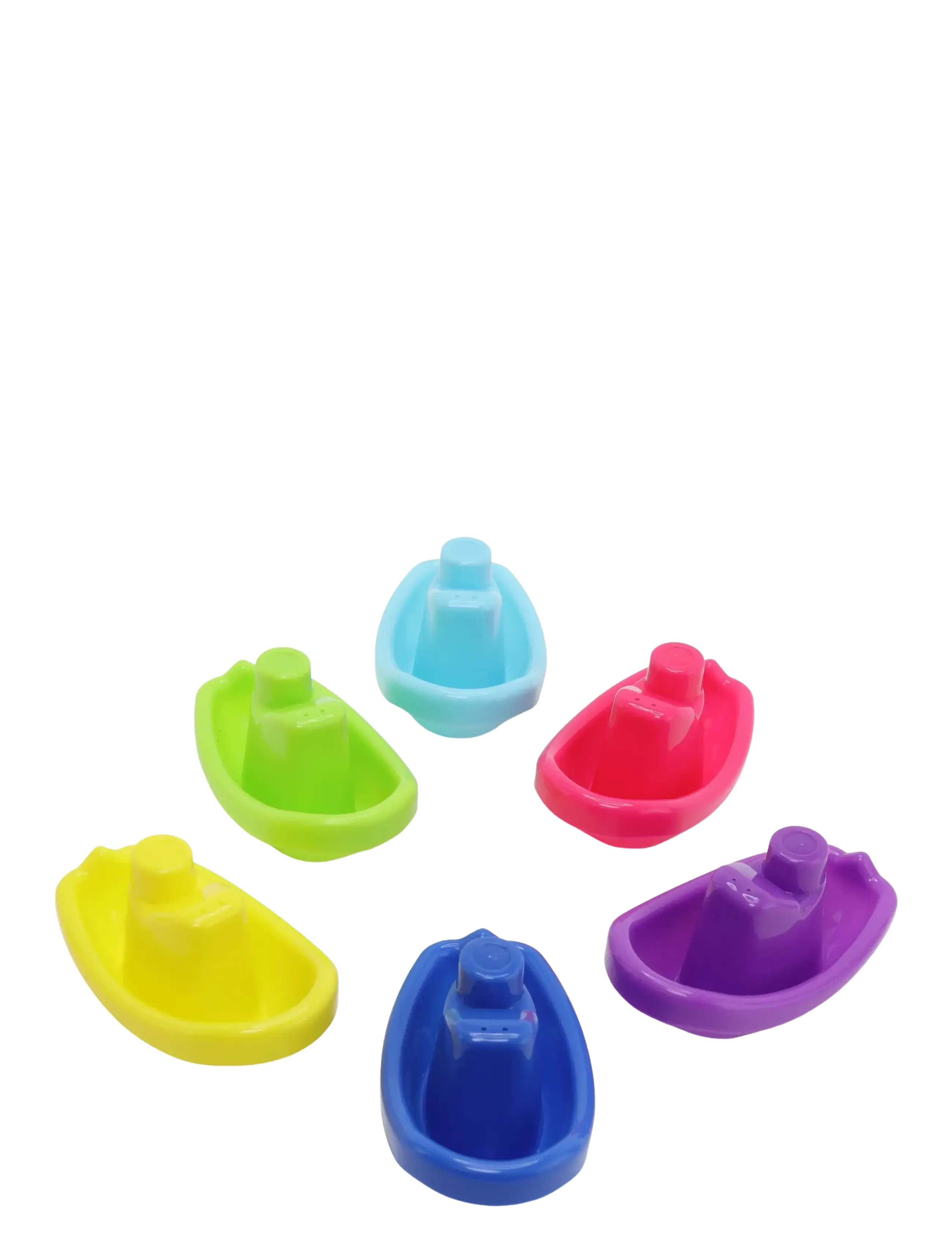 Rätt Start Bathtoys, Boats, 6-pack - Rätt Start - MULTI / multi