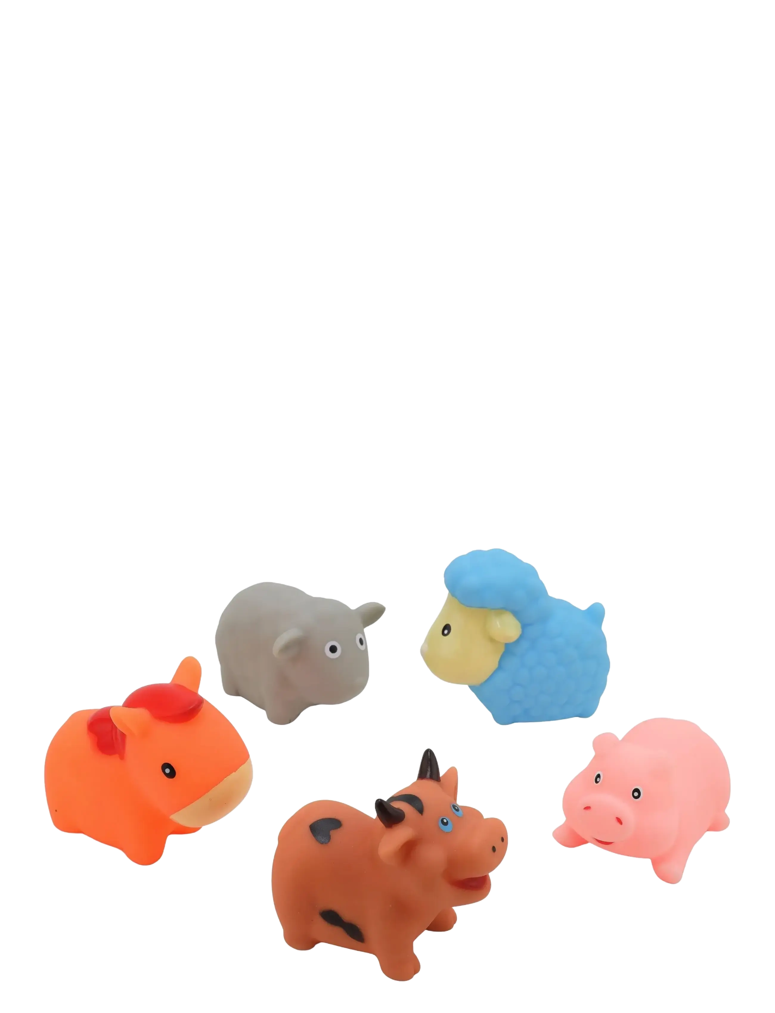 RÄTT START Bathtoys, Farm Animals, 5-Pack Patterned - One Size - Kinder