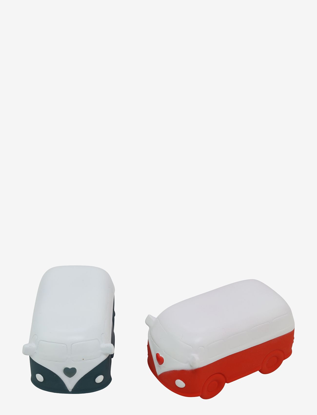 Rätt Start - Natural rubber, Bath toys, Busses, 2-pack - badleksaker - multi - 0