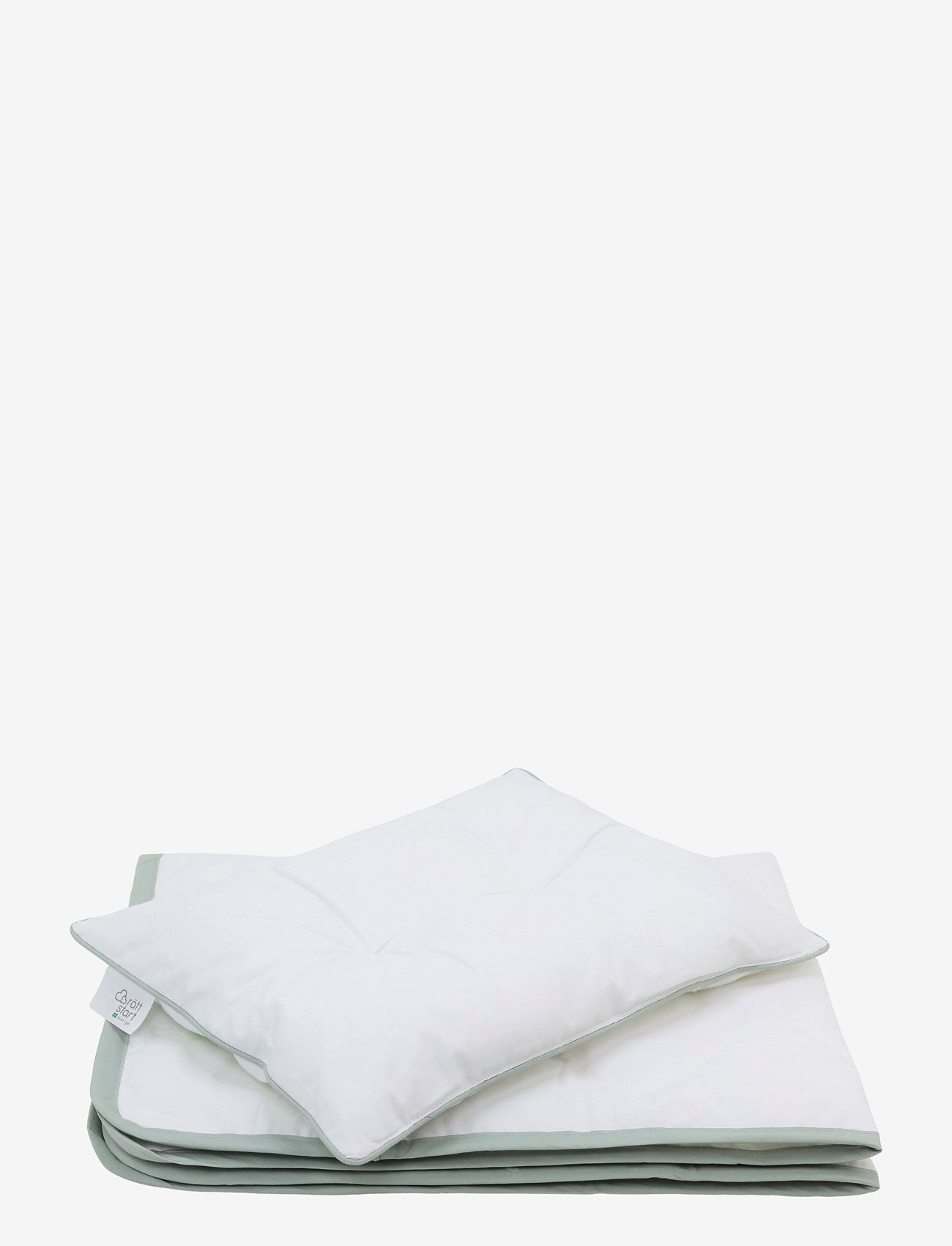 Rätt Start - E-Packages, Duvet+Pillow, cribbed - 2 TOG - sleep - white - 0