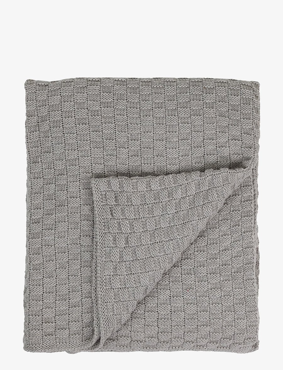 Rätt Start - Tax ECO, blanket, blue/grey - babydecken - beige - 0